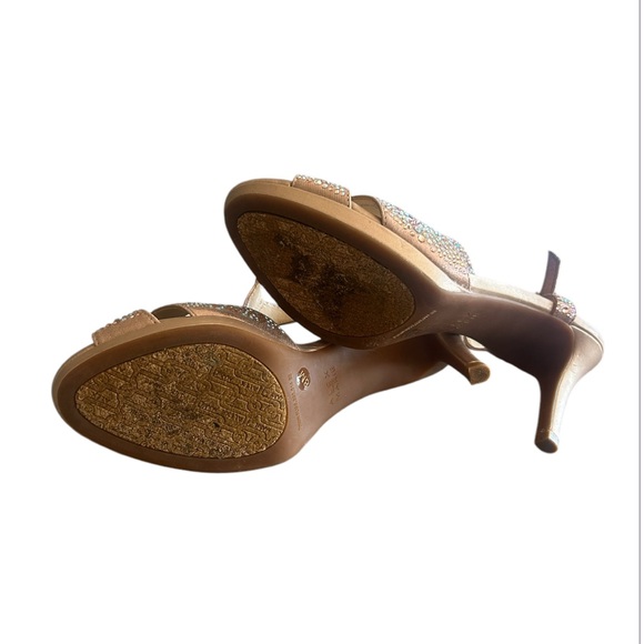 Alex Marie Rose Gold Heels - Picture 4 of 5